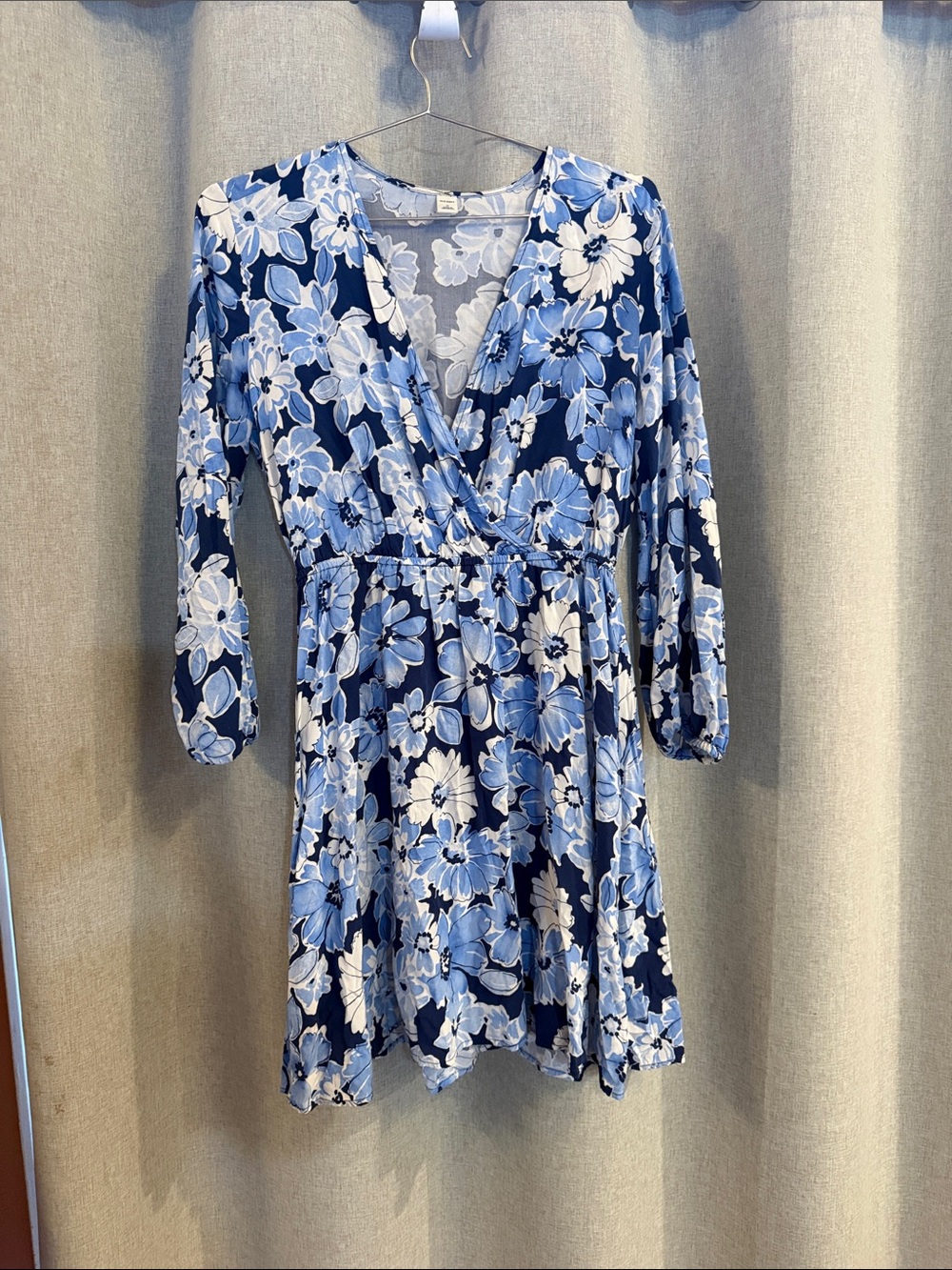 Old Navy Blue Floral Dress